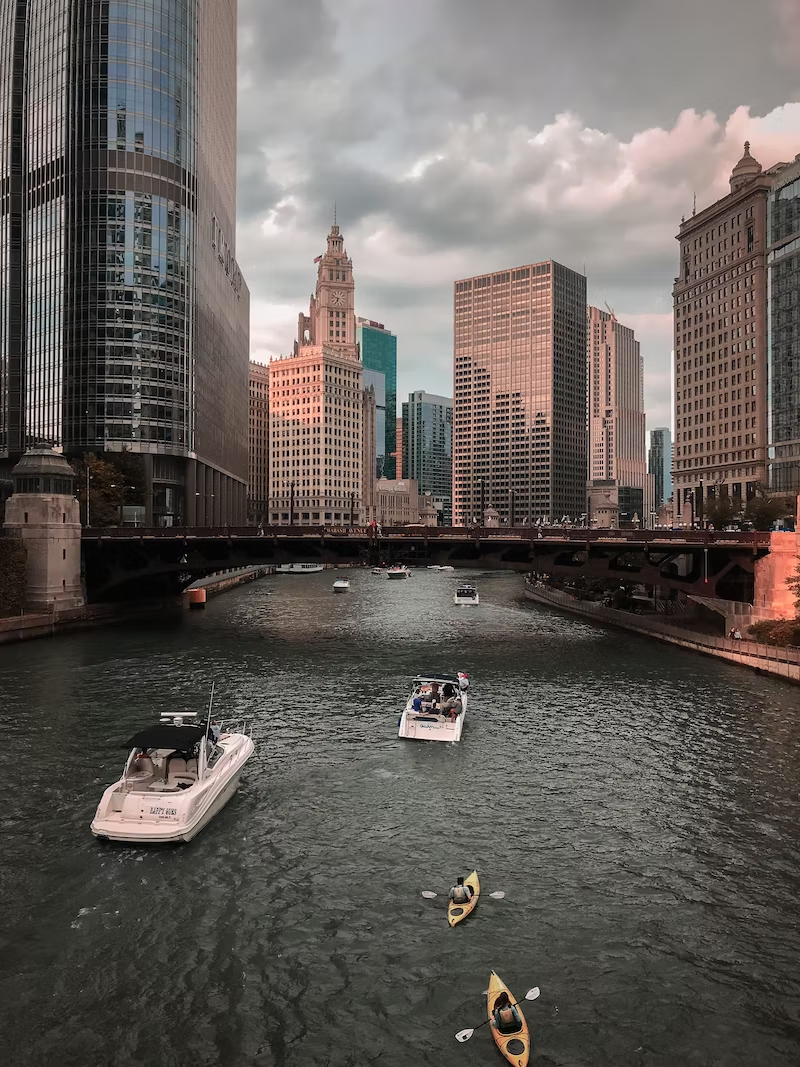 Sunset Kayak Tour for Two, Chicago, IL