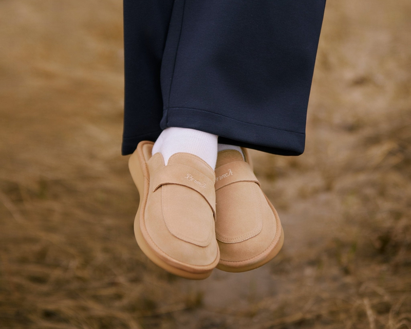 Loafer, Honey Suede