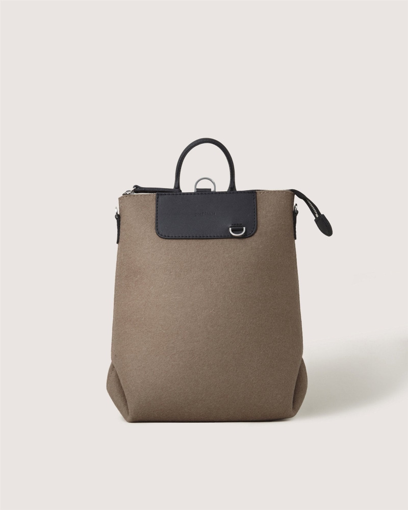 Merino Wool Midi Backpack