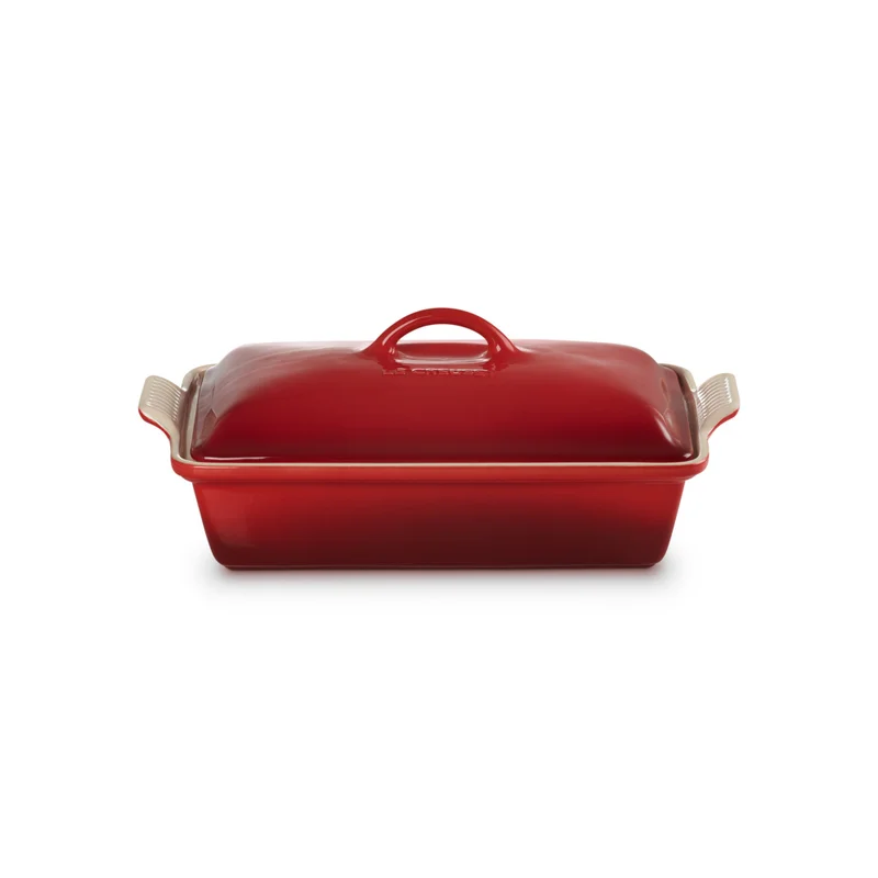 4 QT Heritage Rectangular Covered Casserole