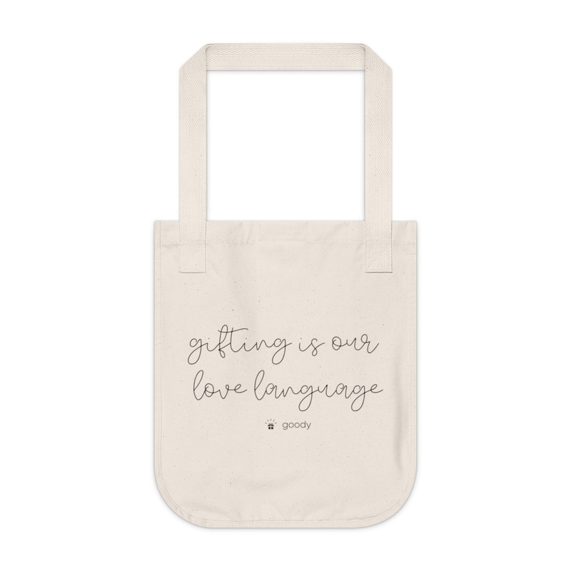Gifting is Our Love Language Tote