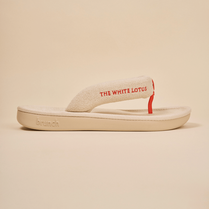 Brunch x The White Lotus Flip Flop
