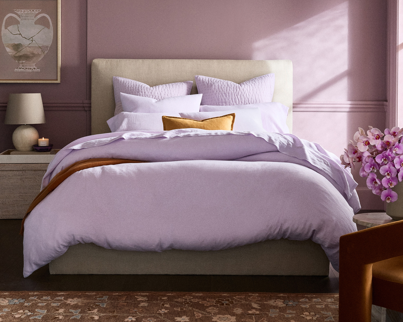 European Linen Duvet Cover, Queen