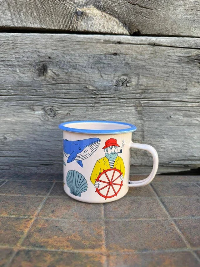 Enamel Mug, 16oz