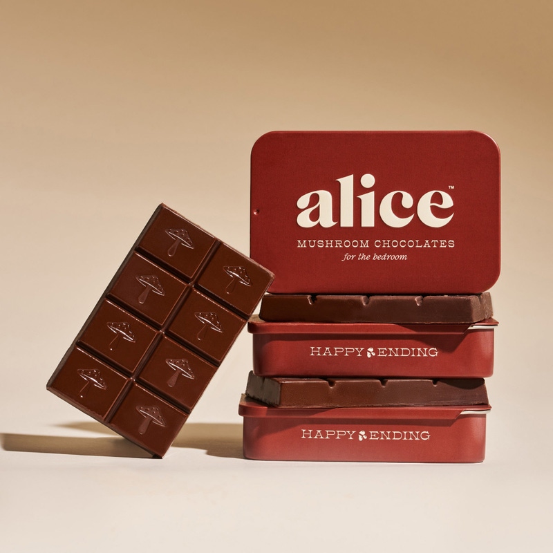 2 Tins Mushroom Chocolates