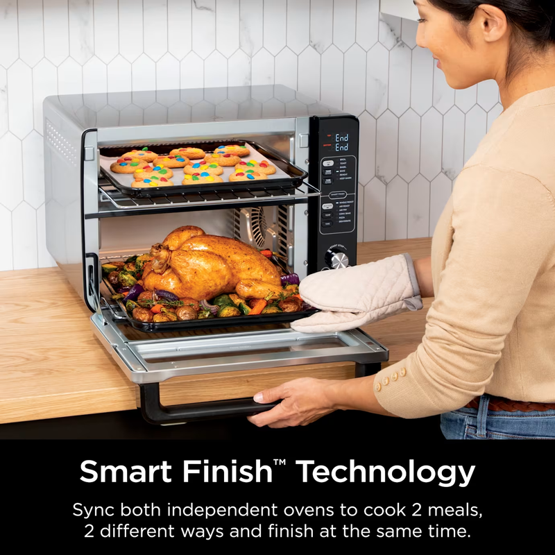 12-in-1 Double Oven w/ FlexDoor