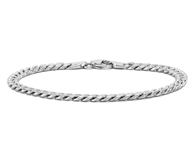 Sterling Silver Cuban Chain Bracelet
