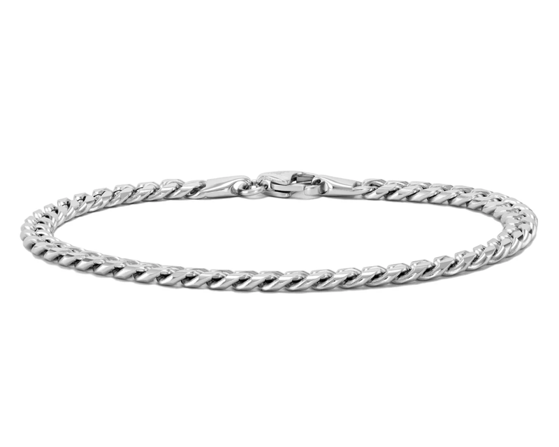Sterling Silver Cuban Chain Bracelet