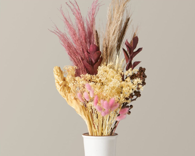 Mauve Dried Bouquet