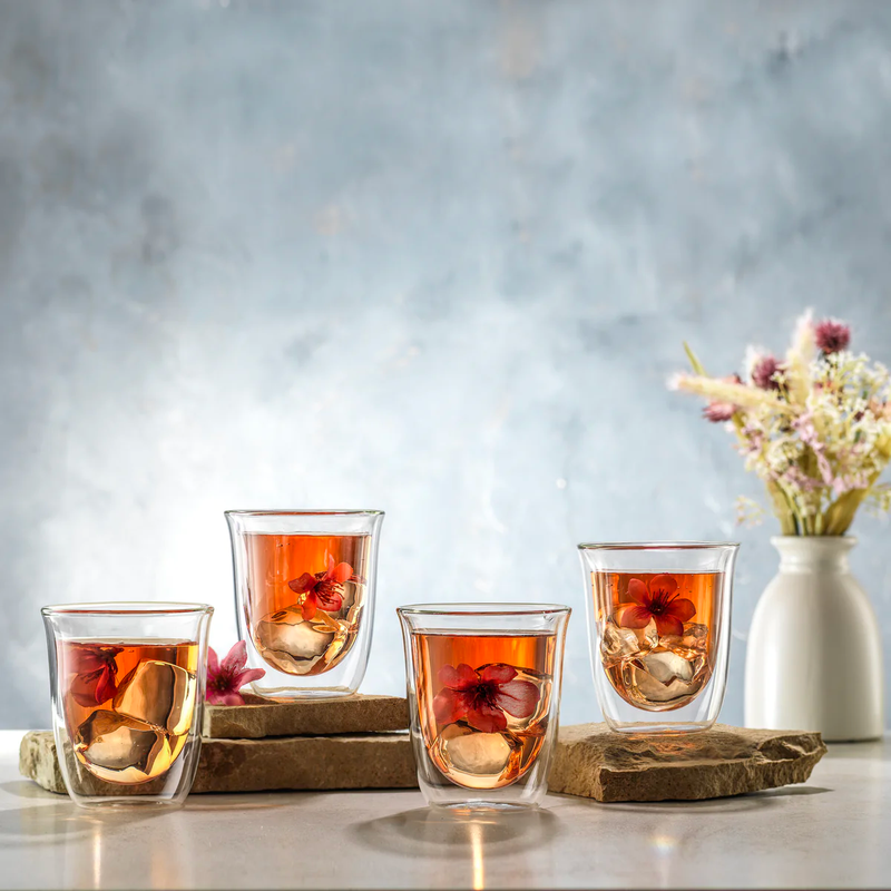 Double Wall Espresso Glasses, Set of 2