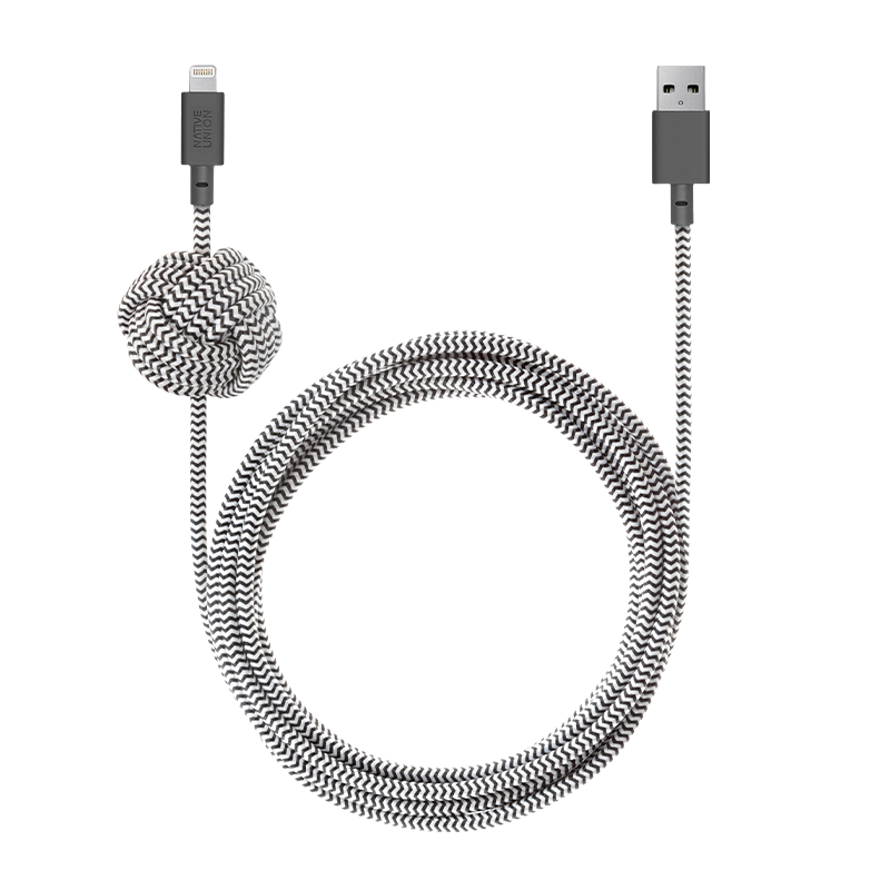10' Night Cable (USB-A to Lightning)