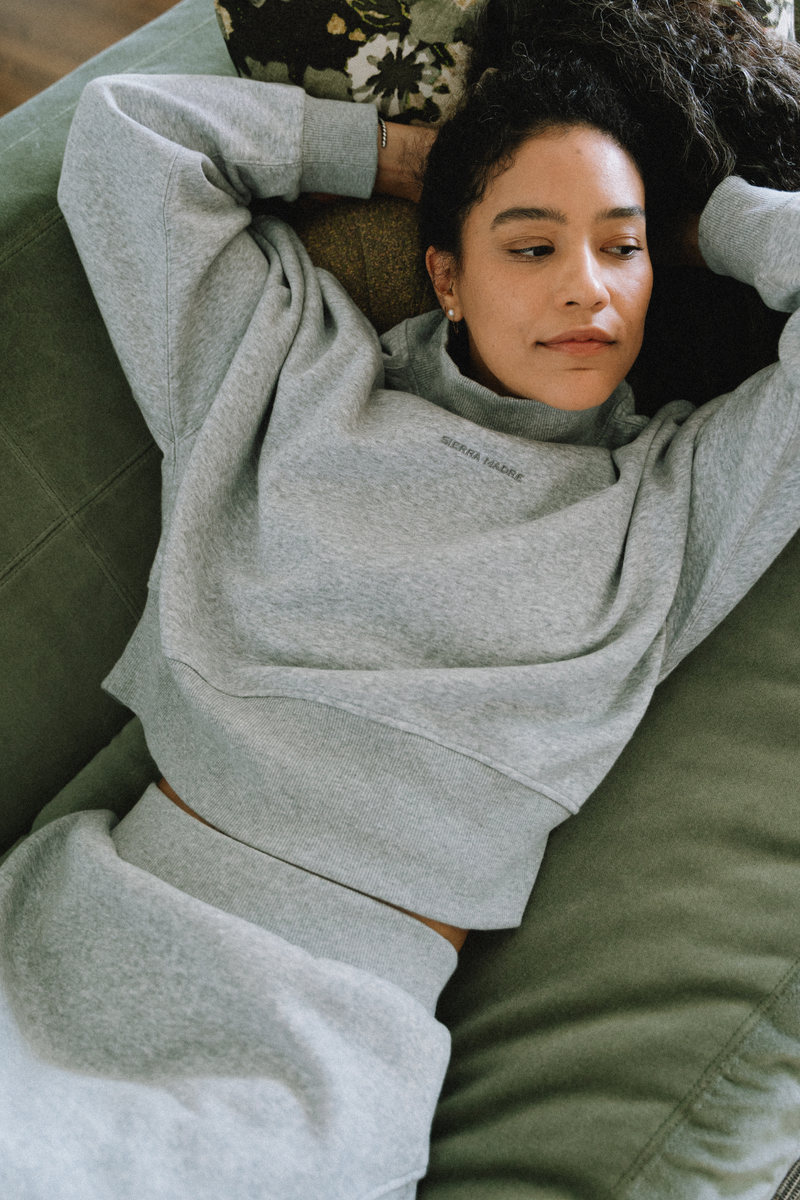 SportFleece Mock Neck Pullover