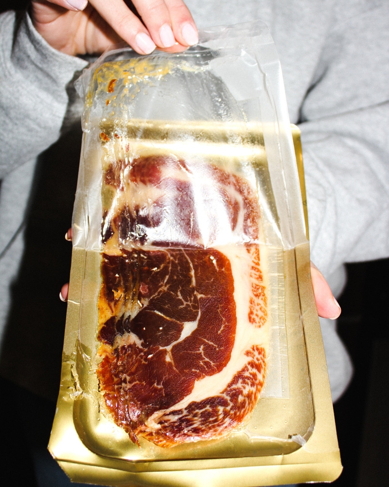 Jamón 50% Iberico Grain Fed Ham, 2oz Package