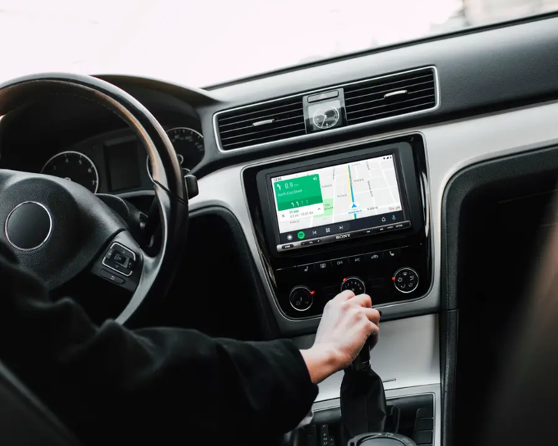 6.95" Android Auto and Apple CarPlay Bluetooth Digital Media Receiver