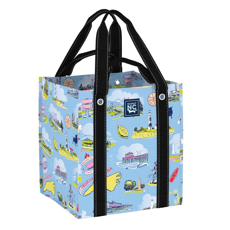 Bagette Market Tote, States Print