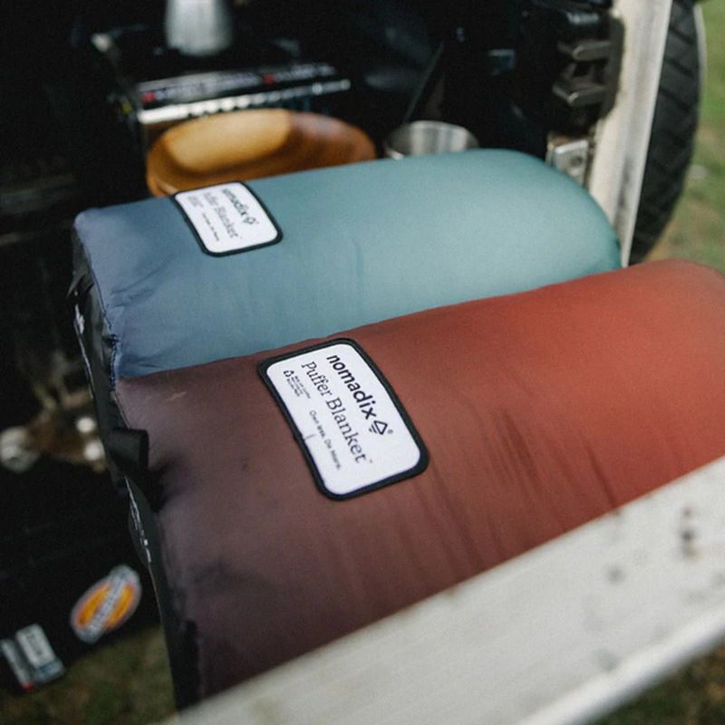 Branded Puffer Blanket