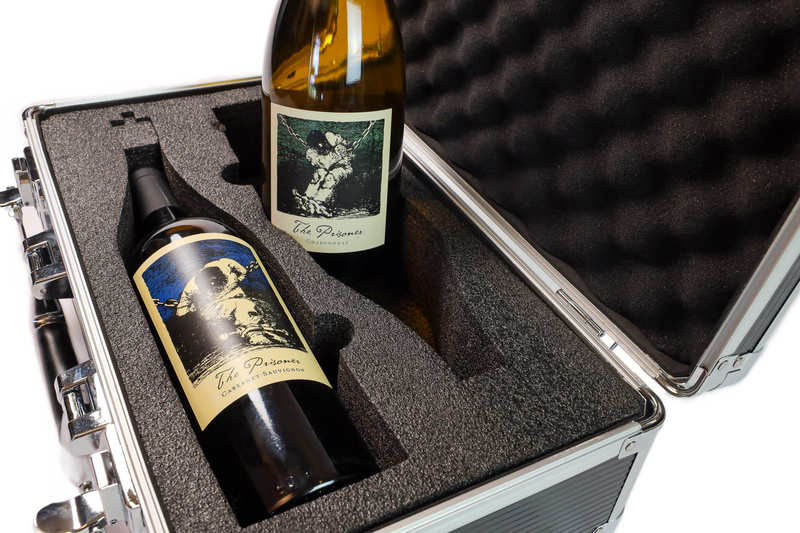 Two Bottles of Prisoner with VinBottle Black Aluminum Case