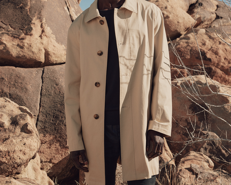 Comfort Stretch Trench Coat