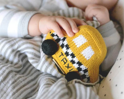 Organic Newborn Rattle Toy