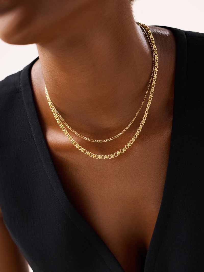 Hayden Thick Gold Chain Necklace