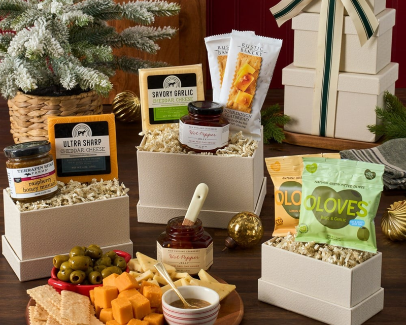 Gourmet Cheese & Cracker Delight