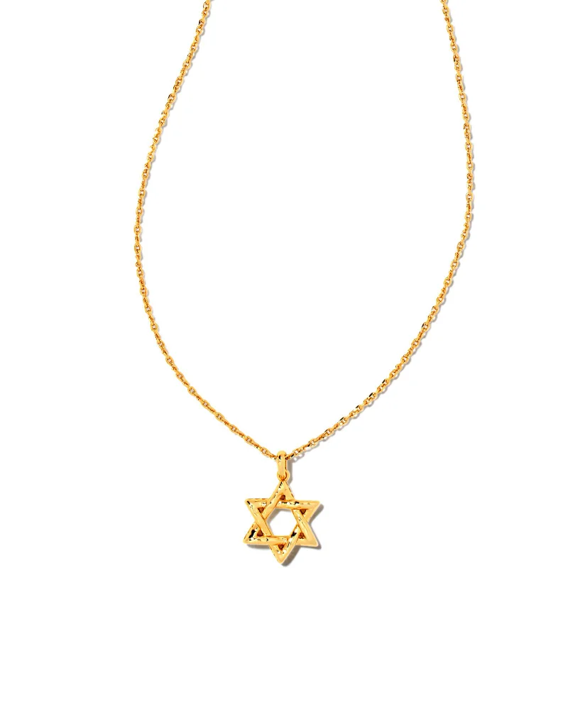 Star of David Pendant Necklace