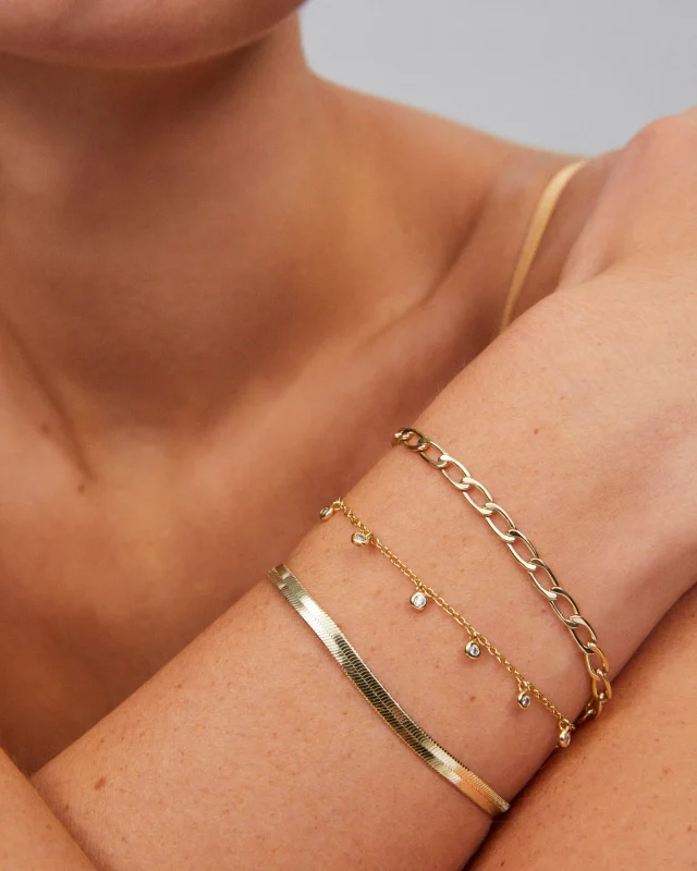 Kassie Set of 3 Chain Bracelets
