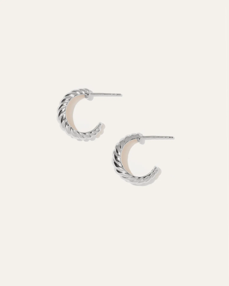 Croissant Hoop Earring