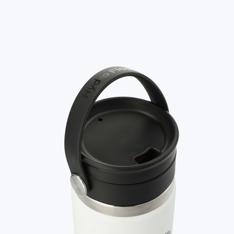 Branded Hydro Flask Wide Mouth 20 oz Bottle with Flex Sip Lid