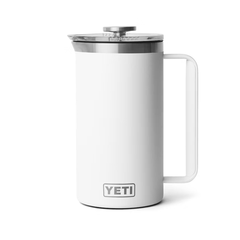 Rambler™ 34 oz French Press with Twist-To-Lock Lid | White