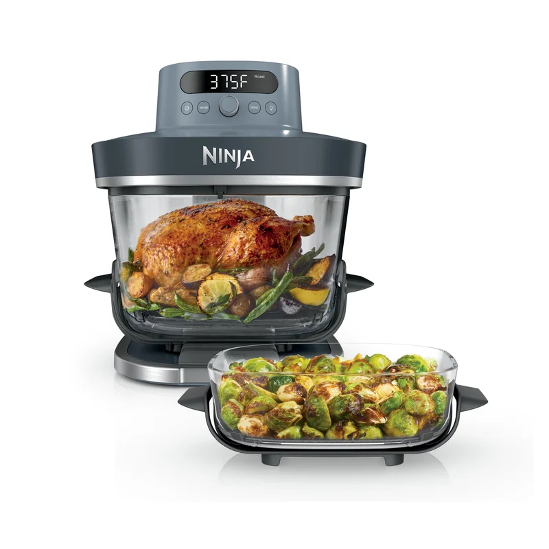 Crispi Pro 6-in-1 Glass Countertop Air Fryer