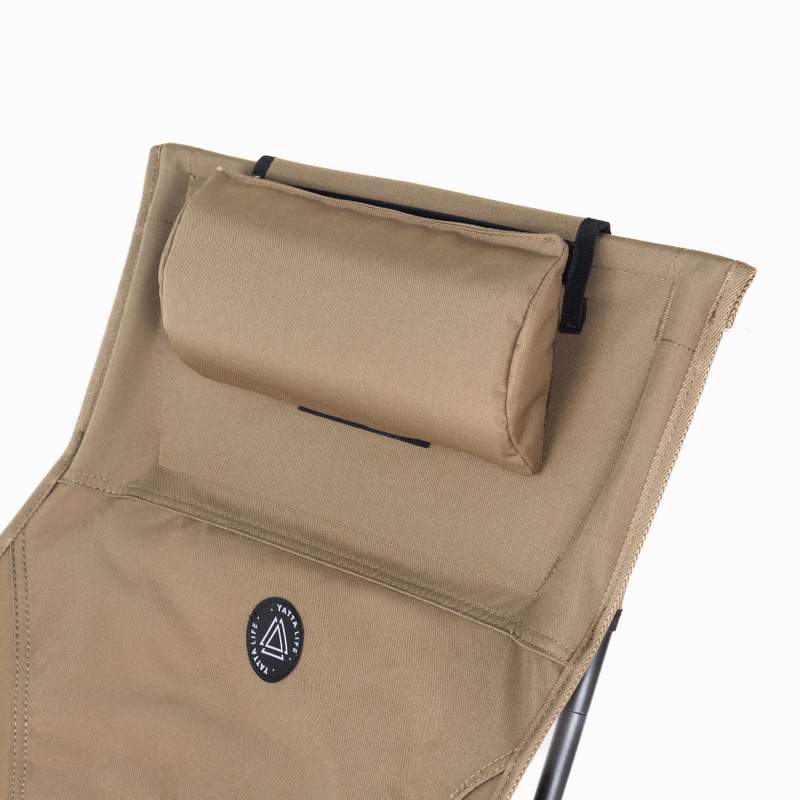 High Back Ultralight Folding Camping Chair with Storage Pouches