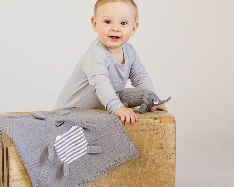Organic Baby Lovey Blanket
