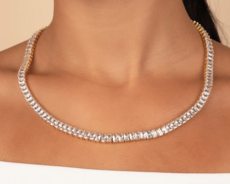 Marisol CZ Tennis Necklace