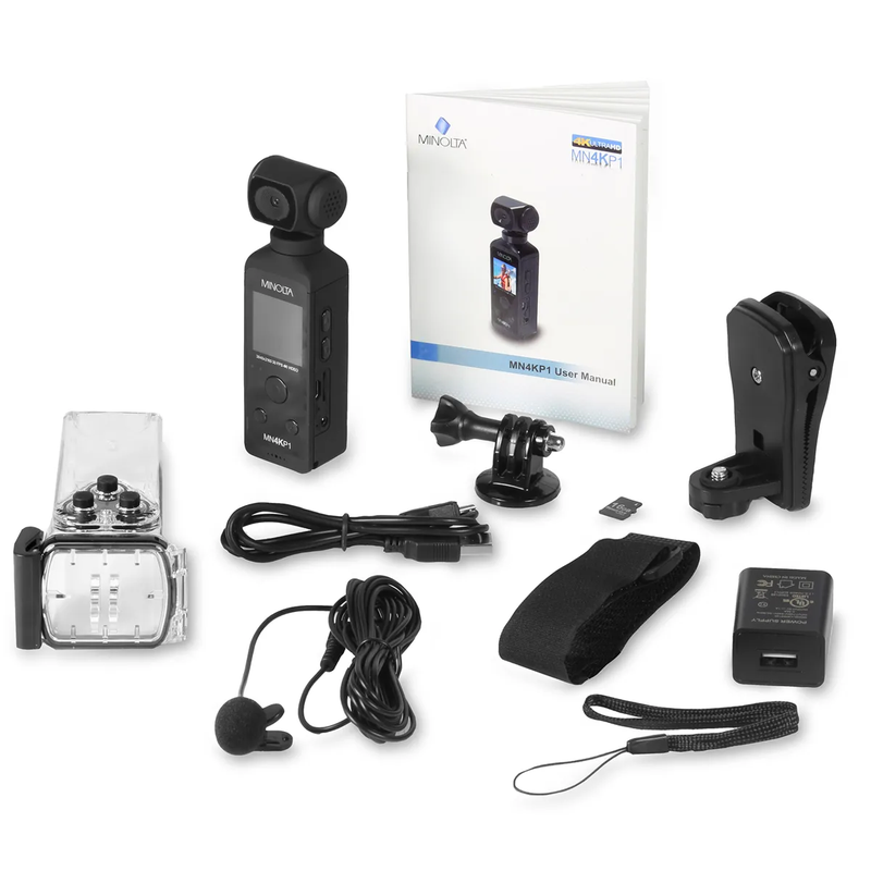 4K Ultra HD Pocket Camcorder with WiFi