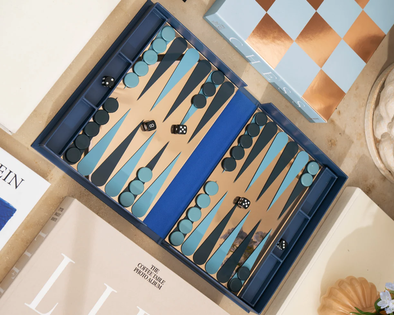 Art of Backgammon Mirror Set