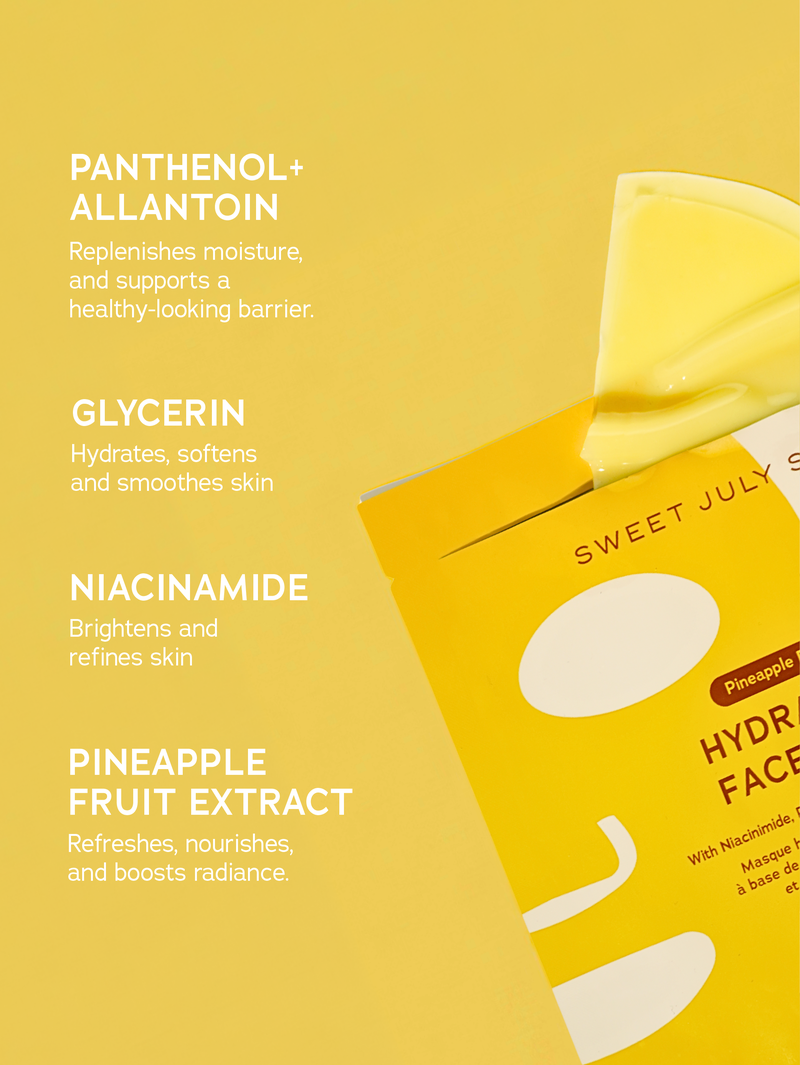 Pineapple Punch Hydrating Face Mask 5-Pack