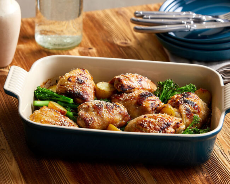 4 QT Heritage Rectangular Dish