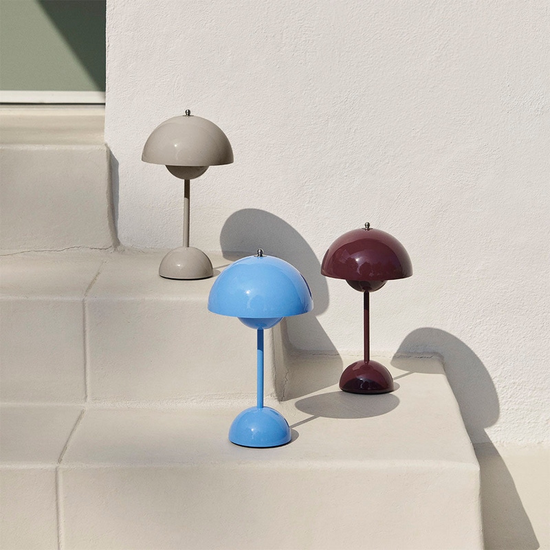 Flowerpot Portable Table Lamp