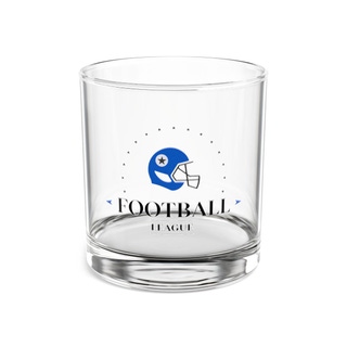 Football Rocks Glass
