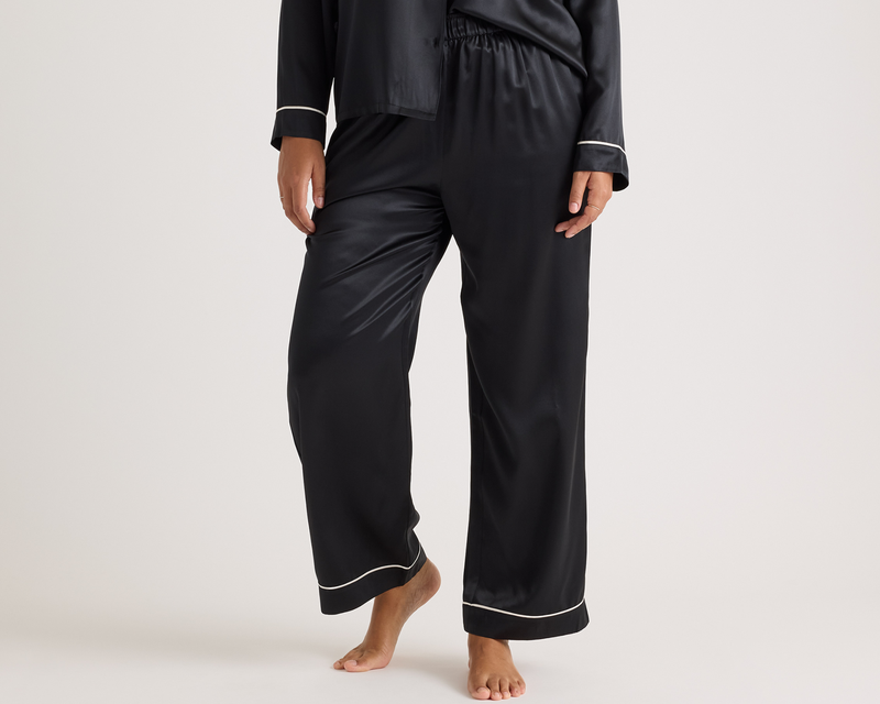 100% Washable Silk Satin Pajama Pant