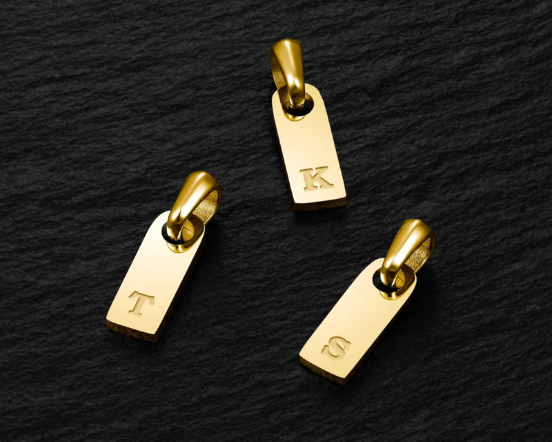 Initial Tag Pendant