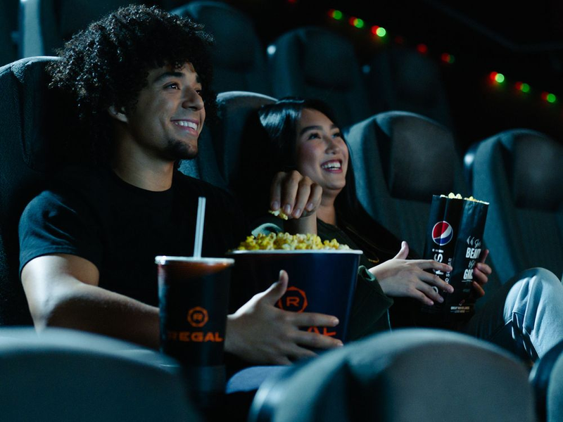 Regal Movie Bundle, 2 Tickets and 2 Snack Packs