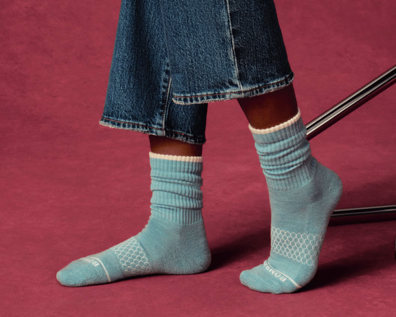 Women's Merino Wool Blend Calf Socks