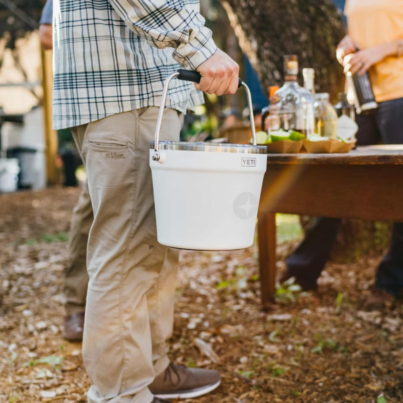 Branded Yeti Beverage Bucket