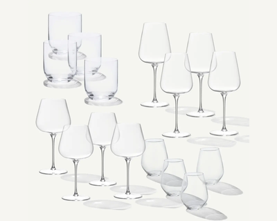 16-Piece Glassware Set