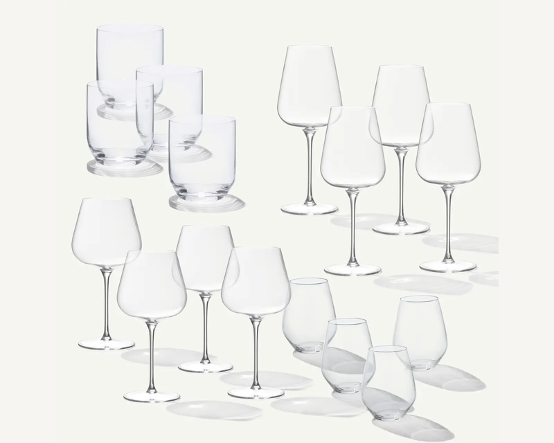 16-Piece Glassware Set