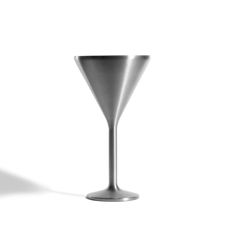 Stainless Steel Martini Glass