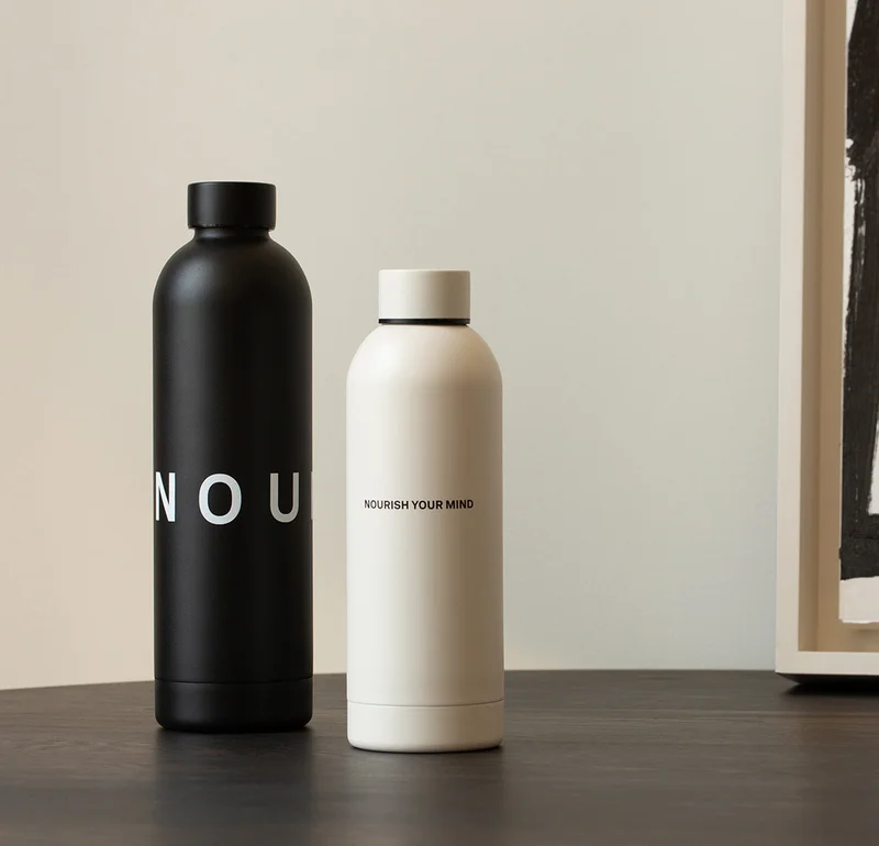 Nourish Your Mind Stainless Steel Bottle