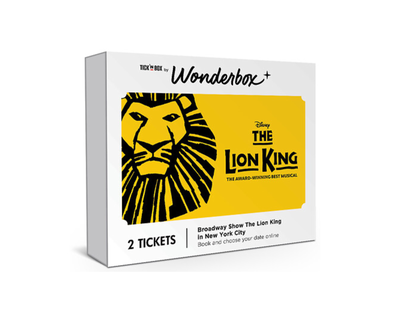 The Lion King Disney Musical, 2 Tickets for Broadway Show in New York City